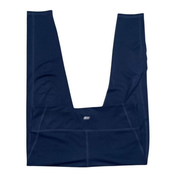 Amazon Essentials Navy Performance Mid-Rise Athletic Leggigs SIZE-LARGE - Picture 2 of 4